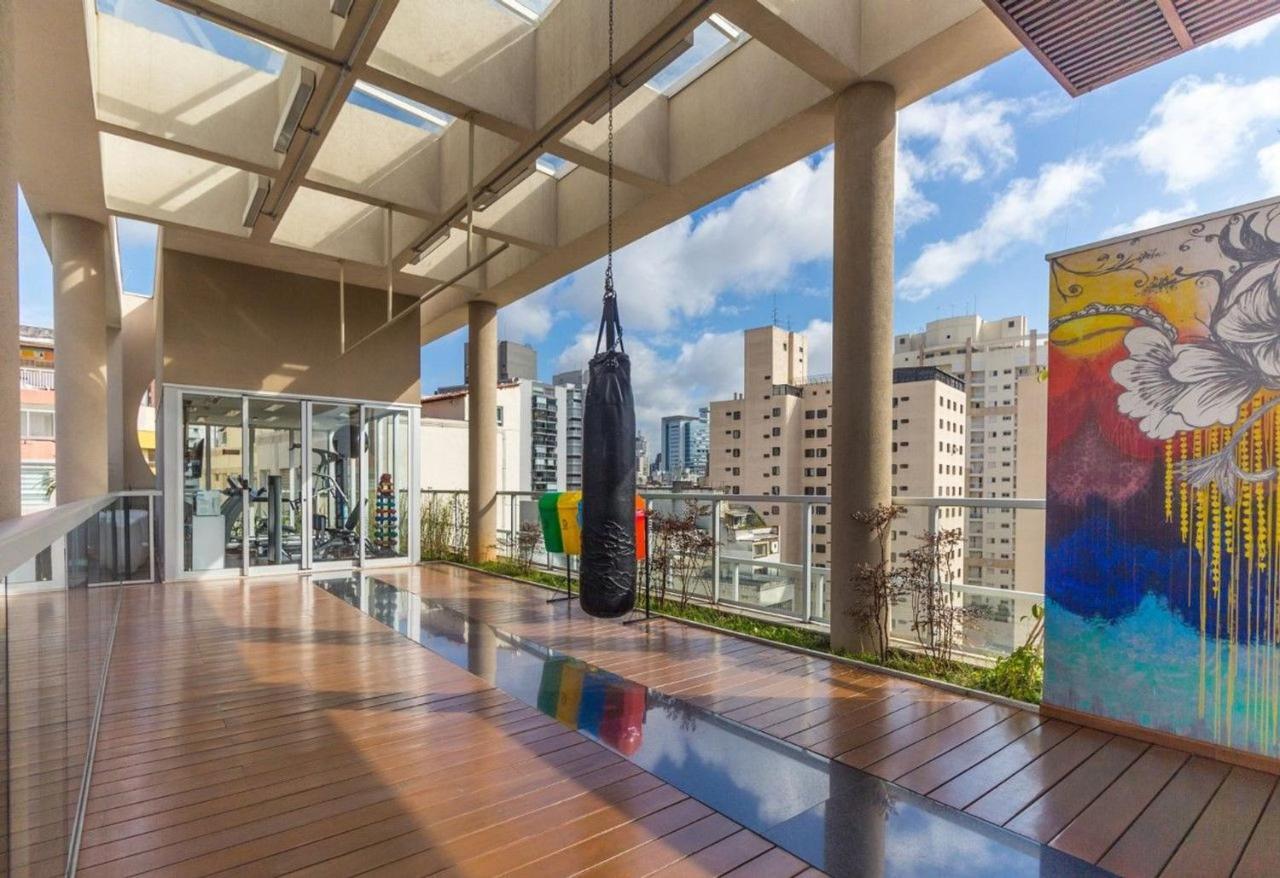 Lindo Studio Na Augusta Com Internet Alta Velocidade Apartment Sao Paulo Bagian luar foto